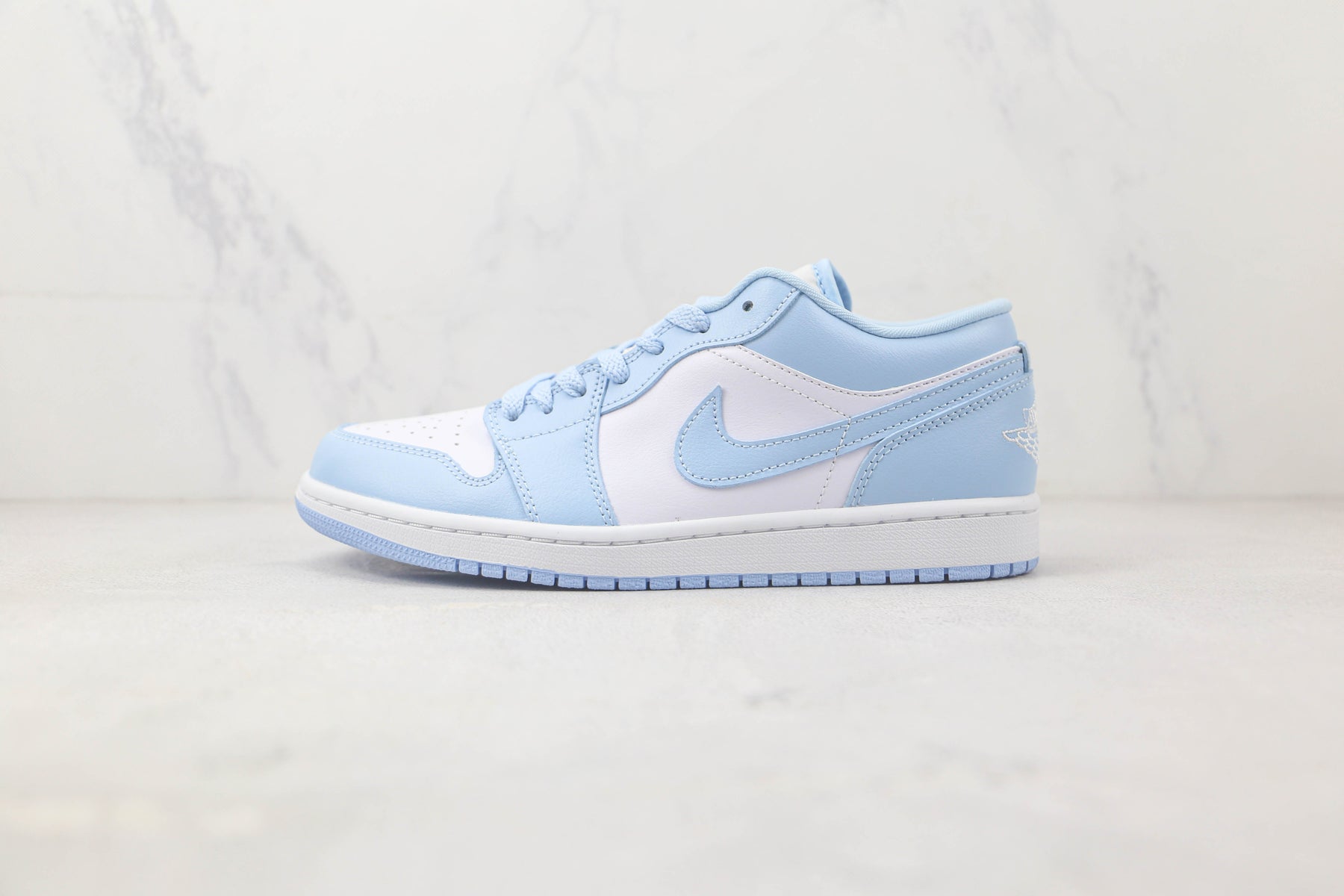 Jordan 1 Low Ice Blue Luxe Premium Brazil
