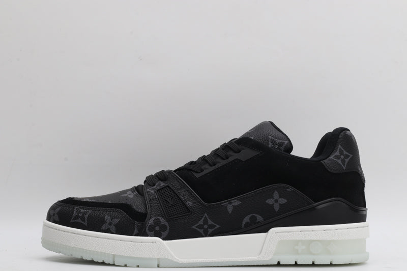 Louis Vuitton Trainer Black Monogram - Luxe Premium Brazil