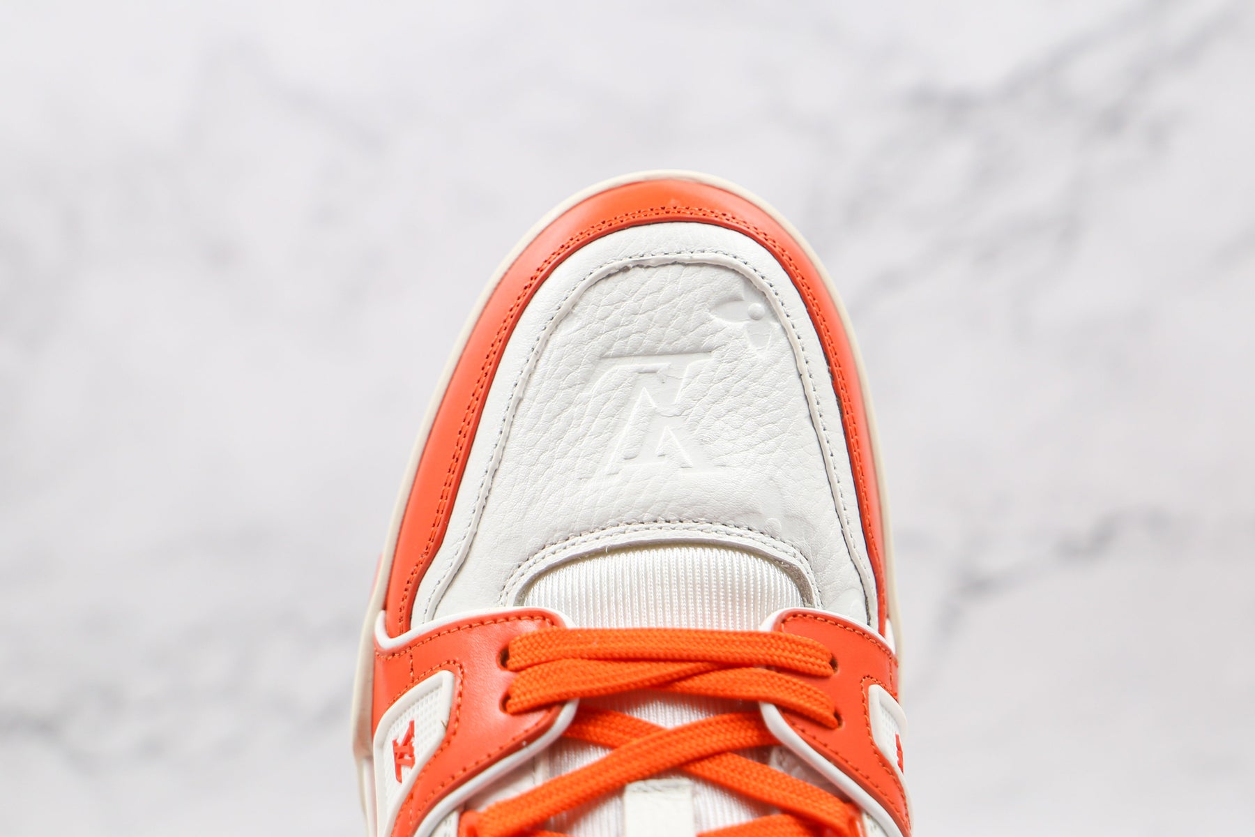 Louis Vuitton Trainer Monogram Denim Orange - Luxe Premium Brazil