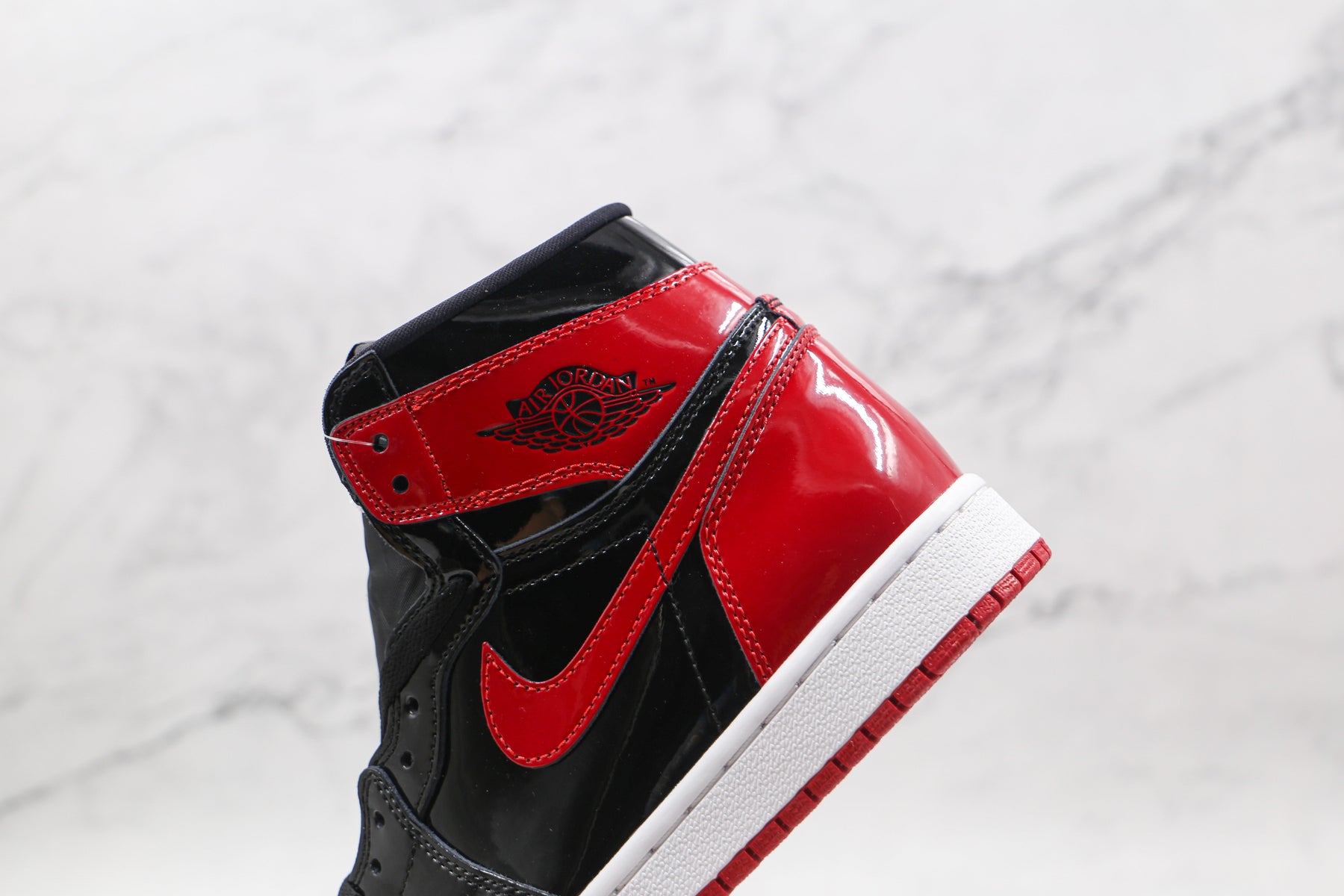 Jordan 1 Retro High OG Bred Patent Luxe Premium Brazil