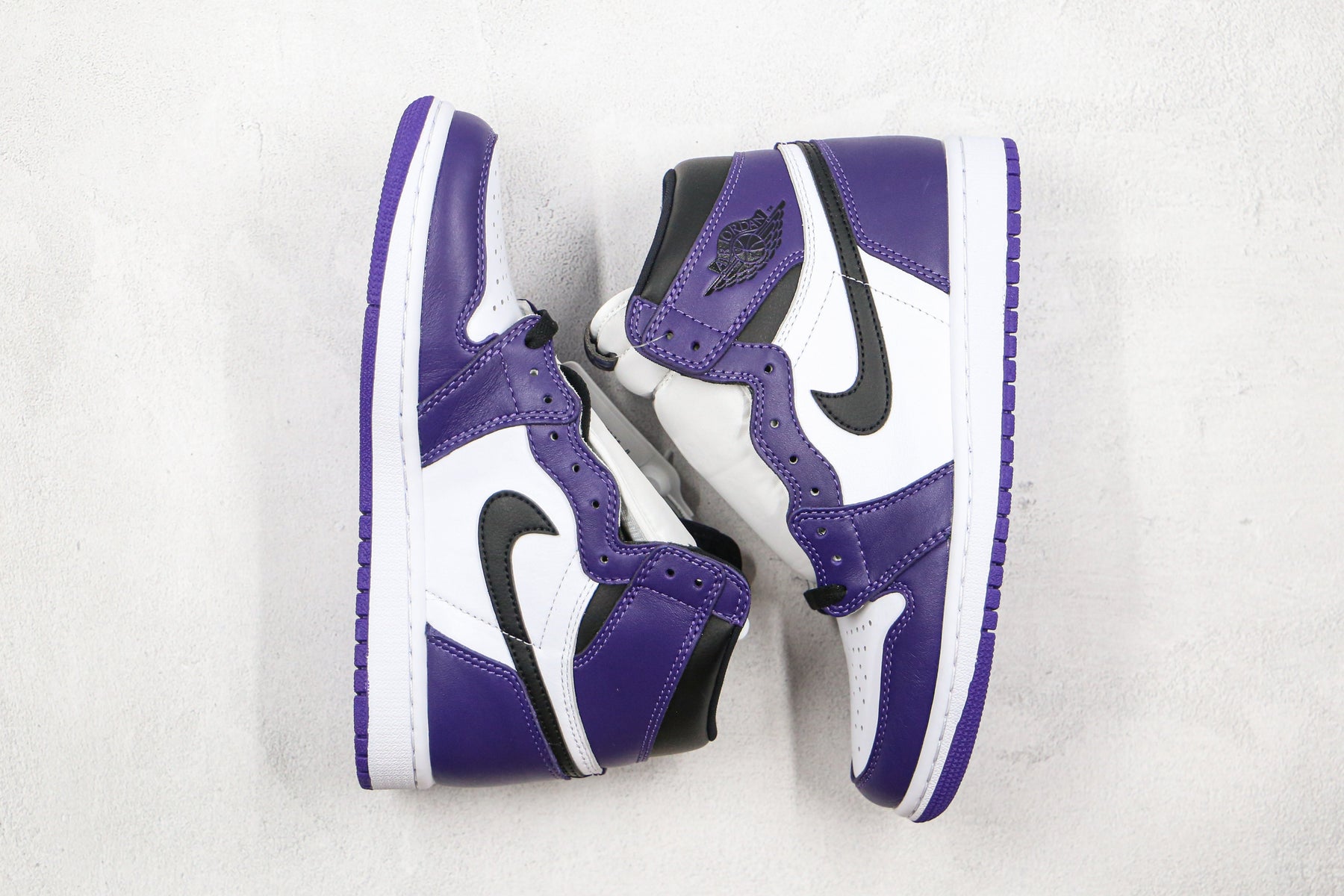 Jordan 1 Retro High Court Purple White Luxe Premium Brazil