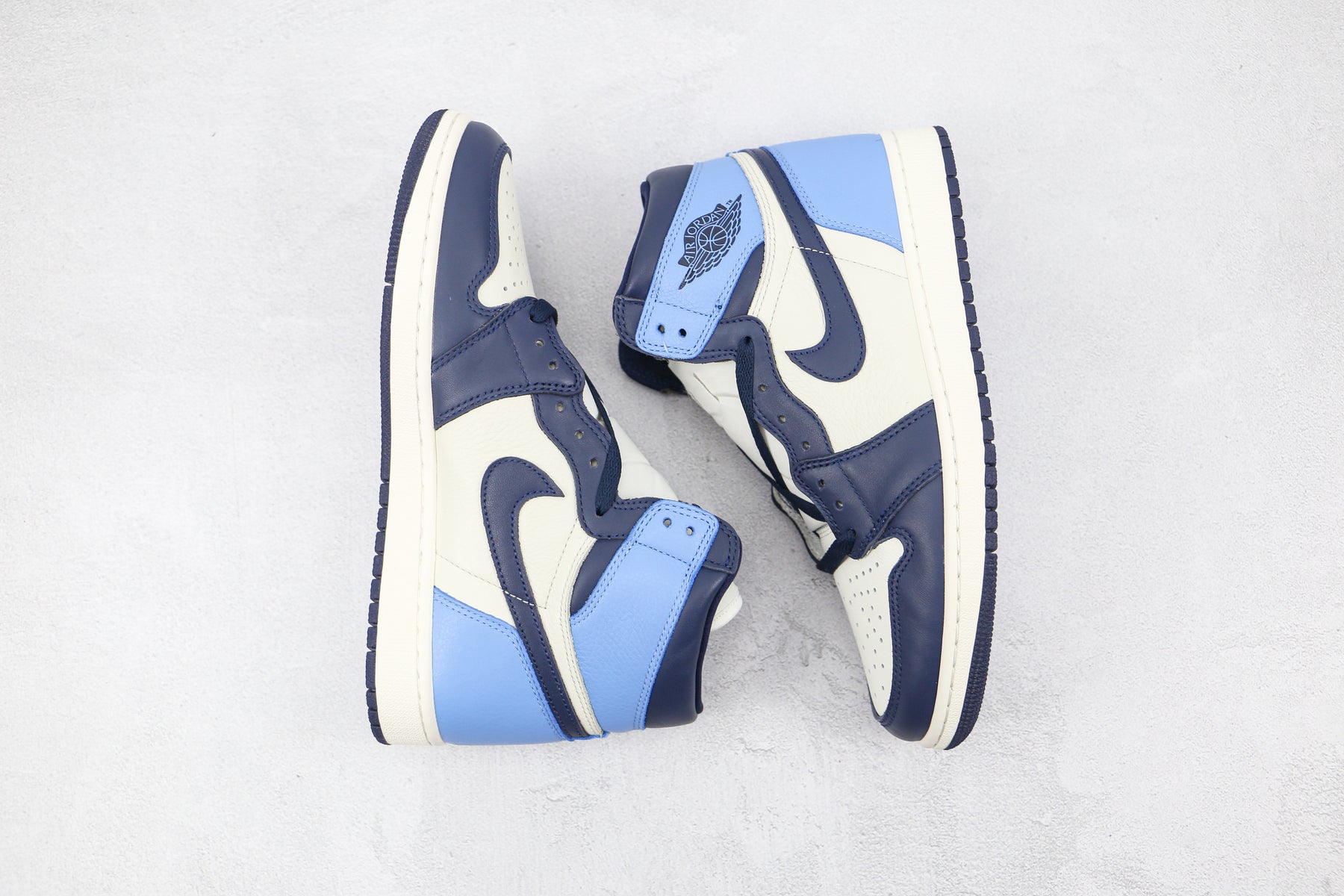 Jordan 1 Retro High Obsidian UNC Luxe Premium Brazil