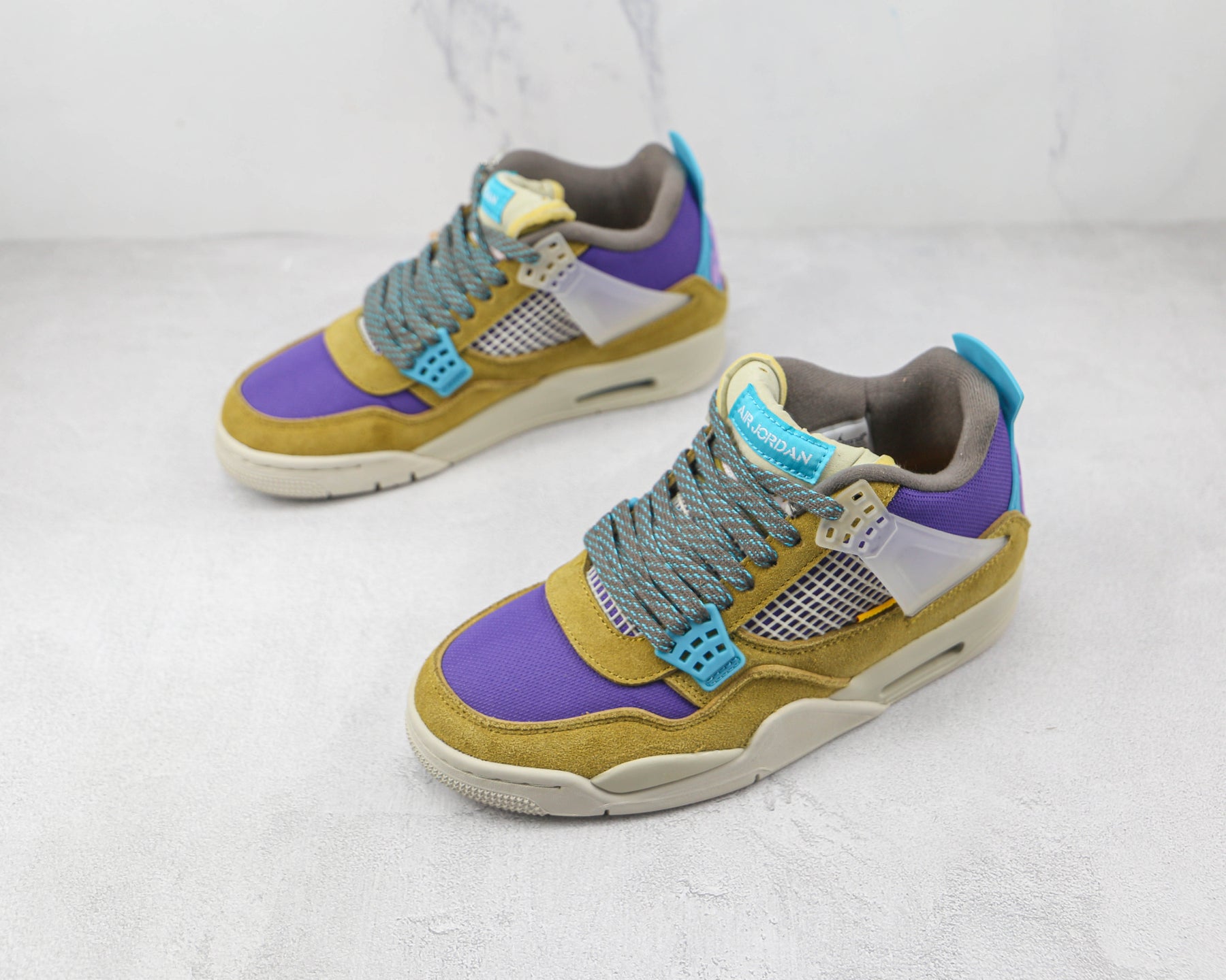 Jordan 4 Retro 30th Anniversary Union Desert Moss - Luxe Premium Brazil