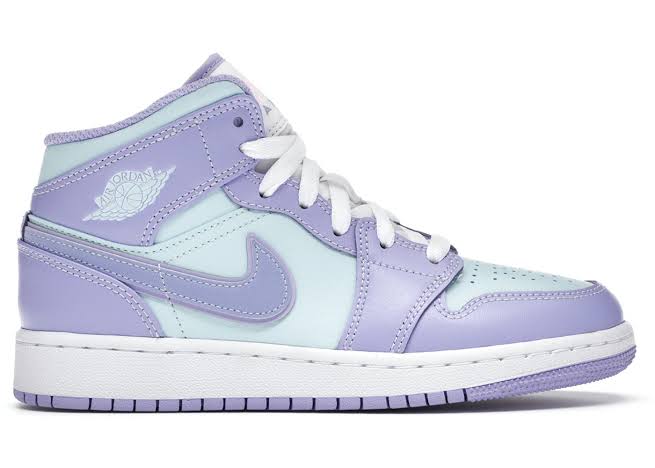 Jordan 1 Mid Purple Aqua - Luxe Premium Brazil