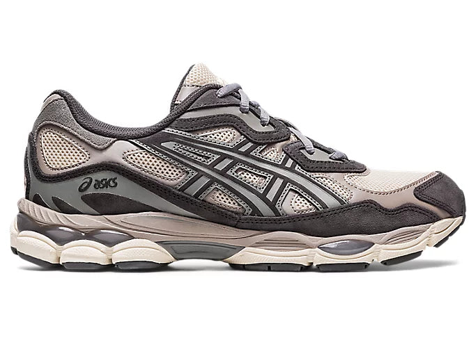ASICS Gel-NYC Oatmeal Obsidian Grey Luxe Premium Brazil