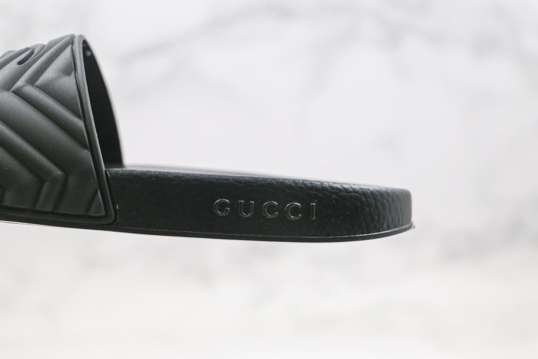 Gucci Matelasse Slide Black - Luxe Premium Brazil