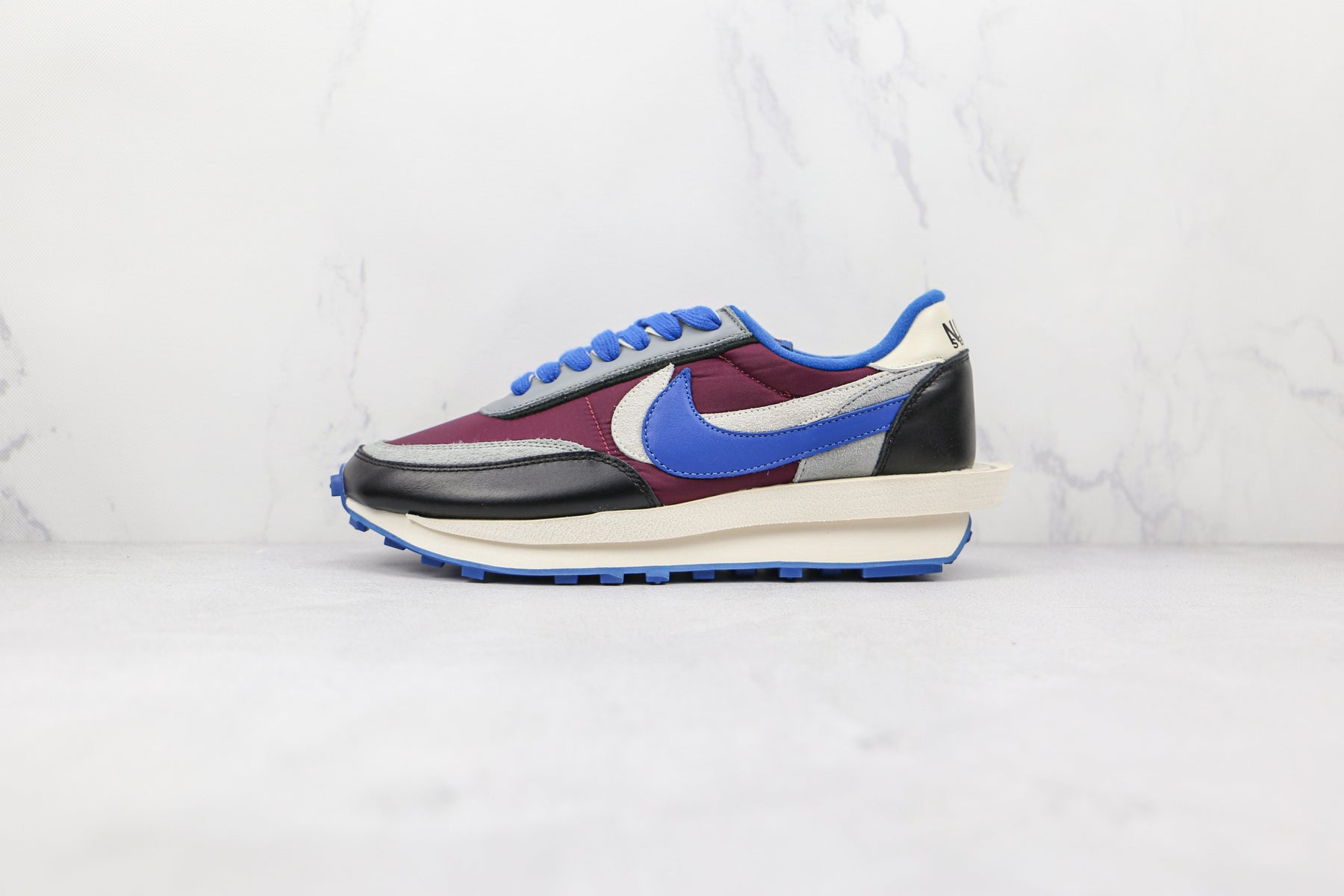 Nike Waffle Sacai Undercover Night Maroon Team Royal Luxe Premium Brazil