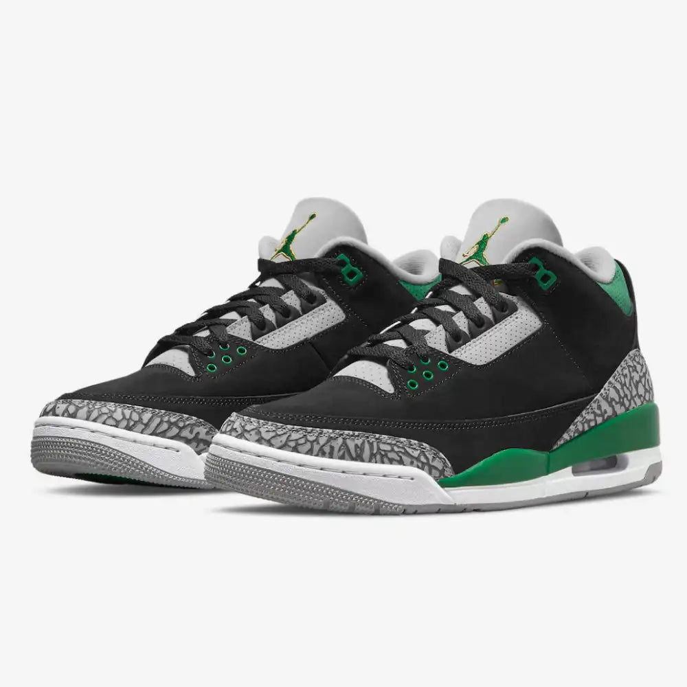 Jordan 3 Retro Pine Green - Luxe Premium Brazil