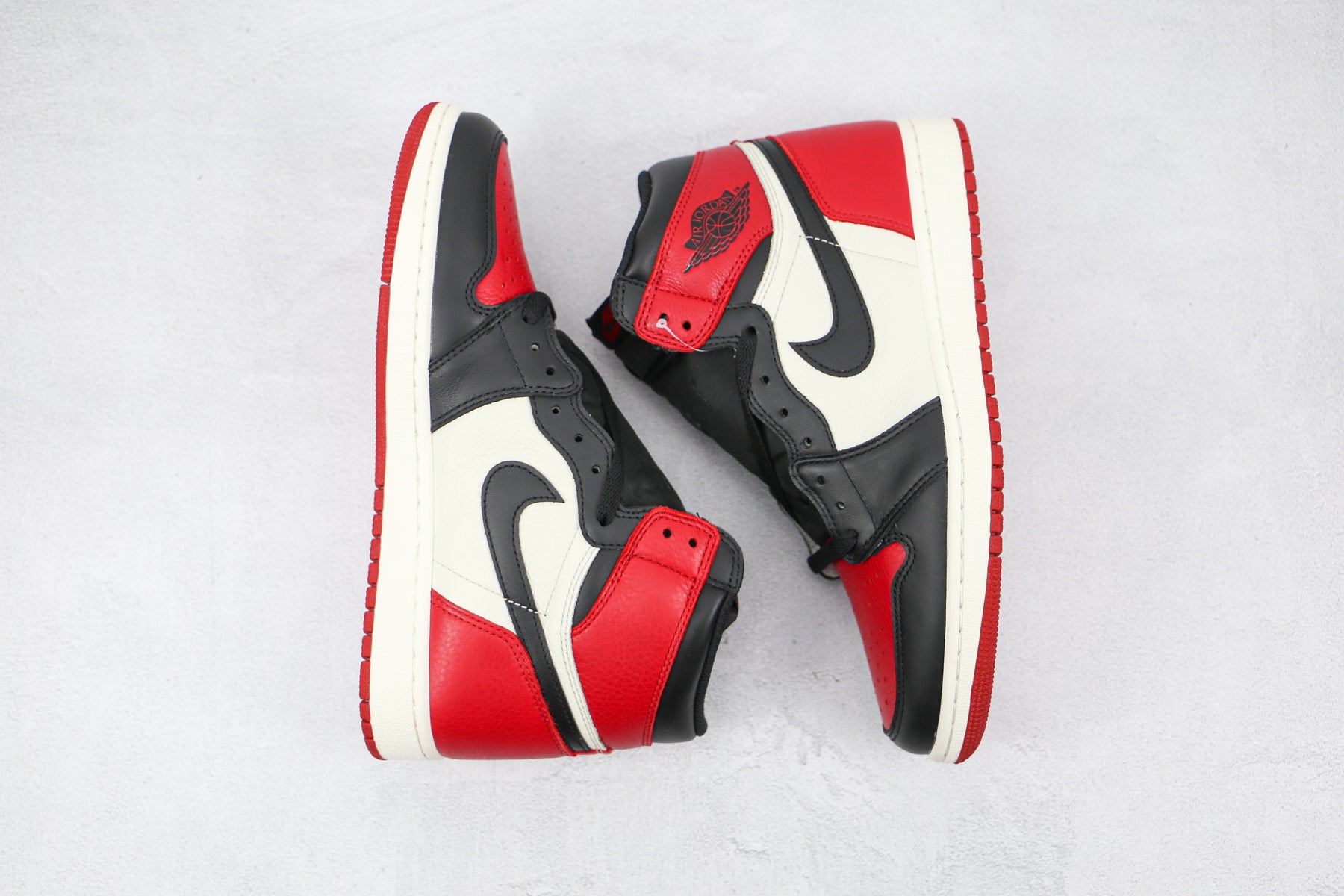 Jordan 1 Retro High Bred Toe Luxe Premium Brazil