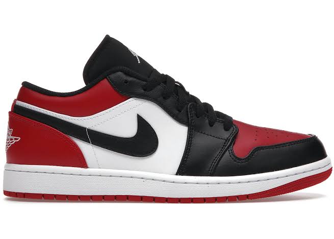 Jordan 1 Low Bred Toe Luxe Premium Brazil