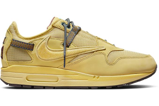 Nike Air Max 1 Travis Scott Cactus Jack Saturn Gold My Store