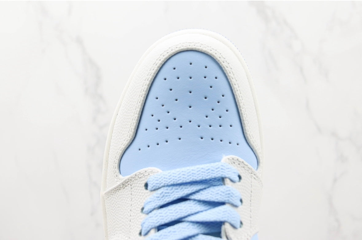 Jordan 1 Low Reverse Ice Blue Luxe Premium Brazil