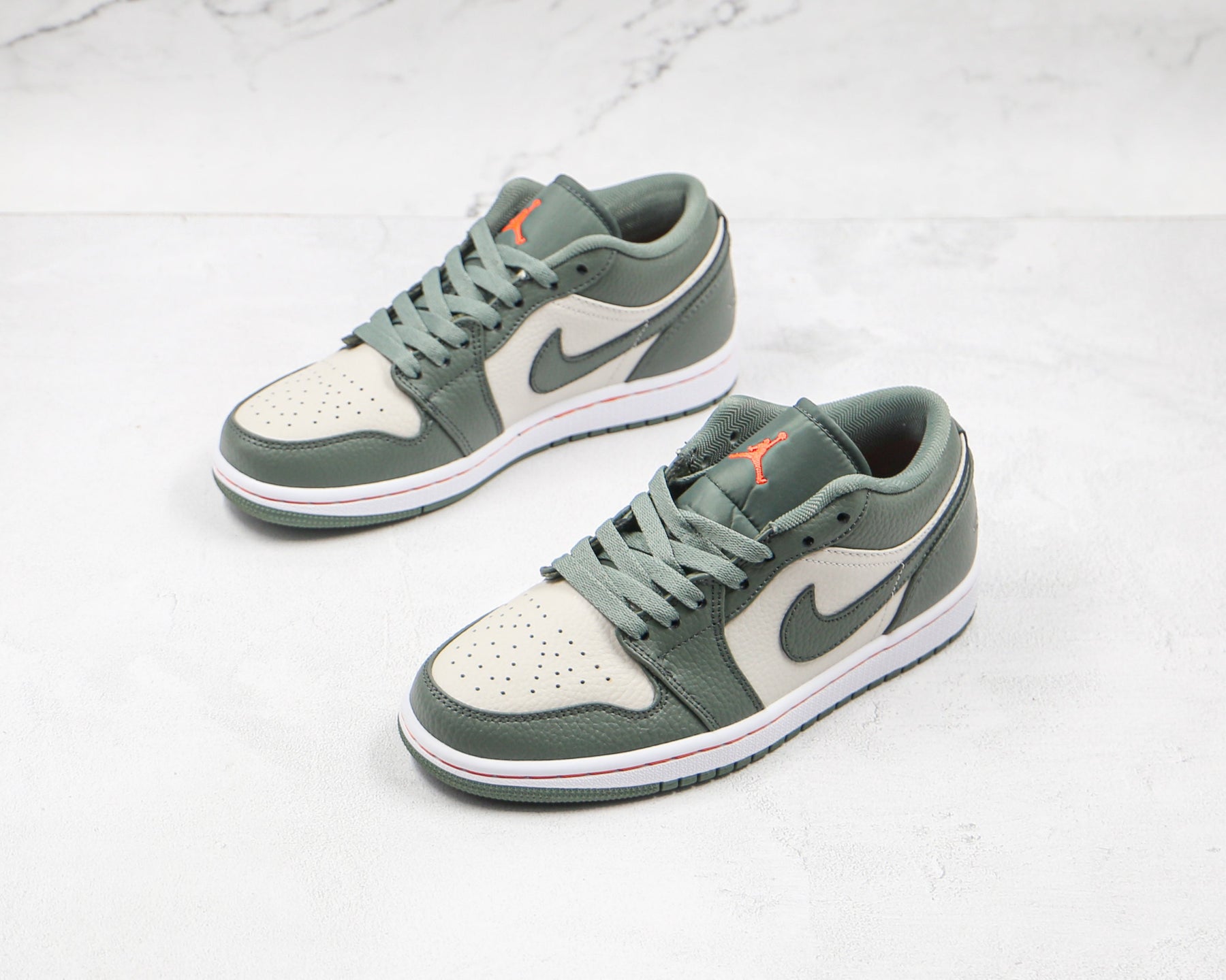 Jordan 1 Low Military Green Luxe Premium Brazil