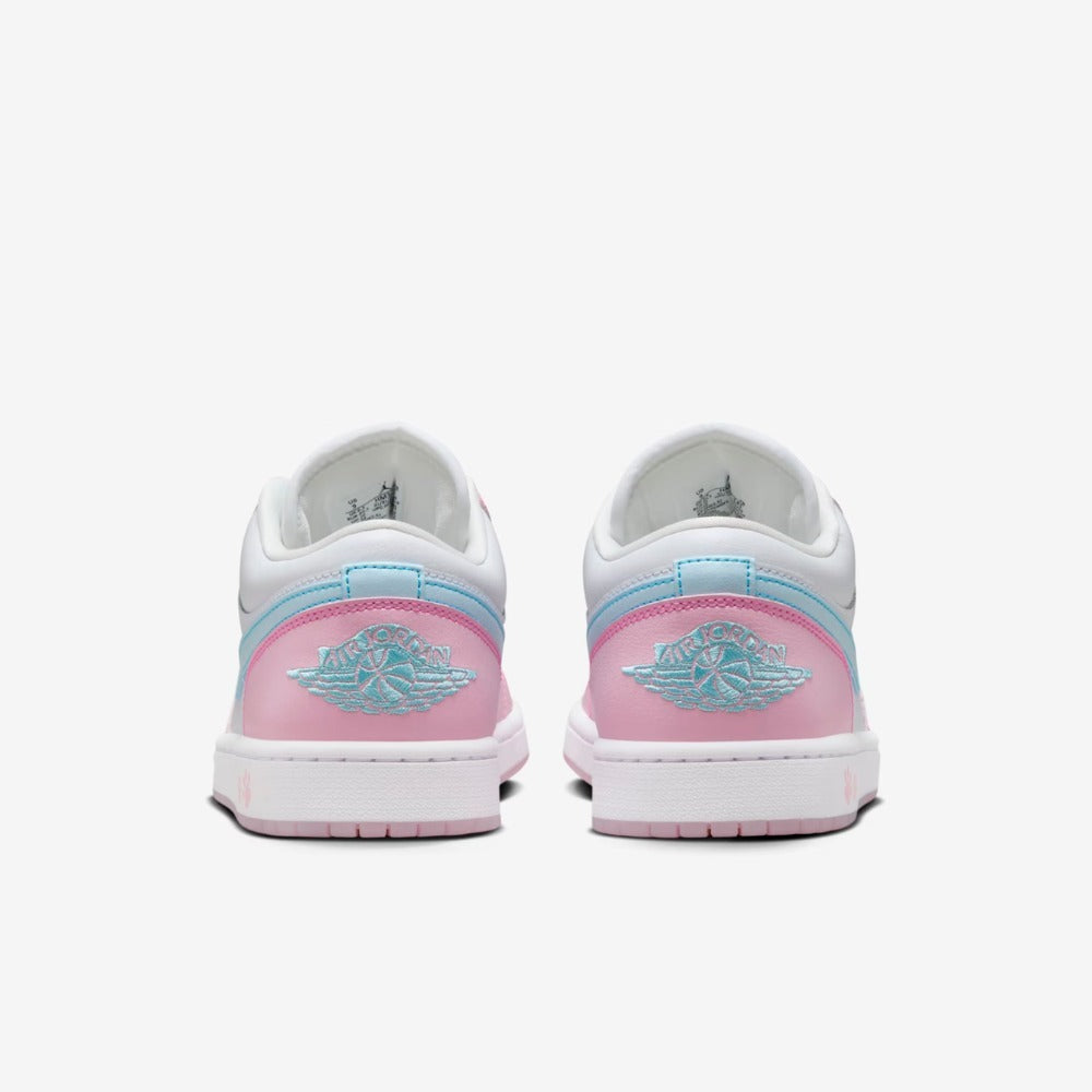 Jordan 1 Low SE Paw Print Pink Foam Luxe Premium Brazil