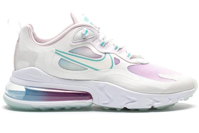 Nike Air Max 270 React Summit White Bleached Aqua My Store