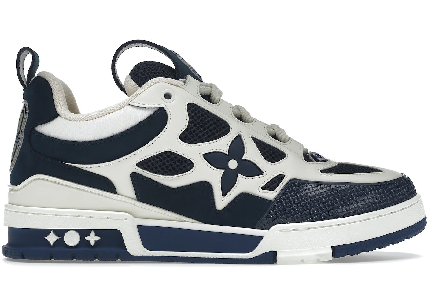 Louis Vuitton LV Skate Sneaker Marine White - Luxe Premium Brazil