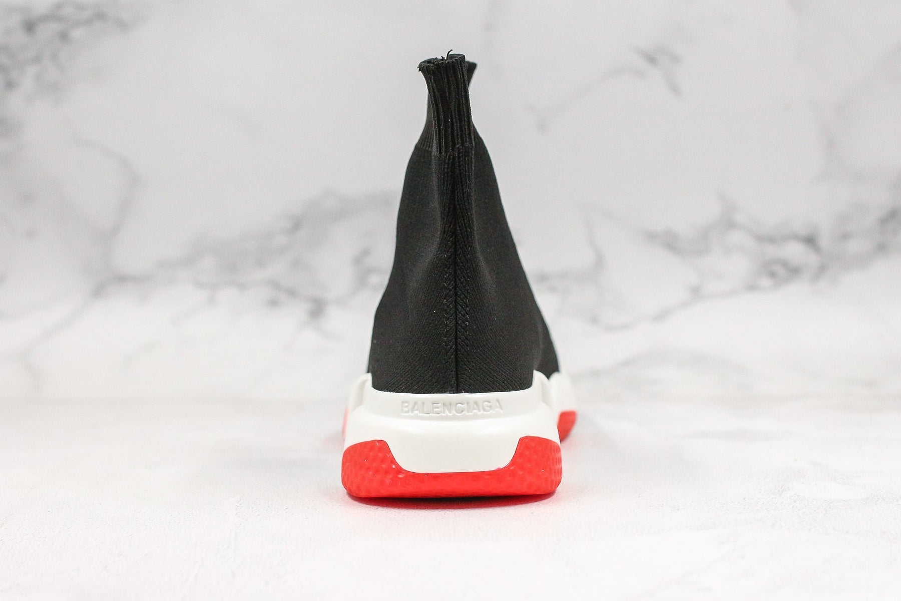 Balenciaga Speed Trainer Black Red - Luxe Premium Brazil