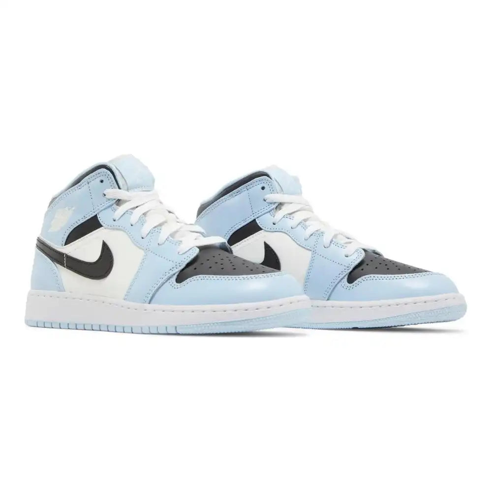 Jordan 1 Mid Ice Blue (2022) - Luxe Premium Brazil