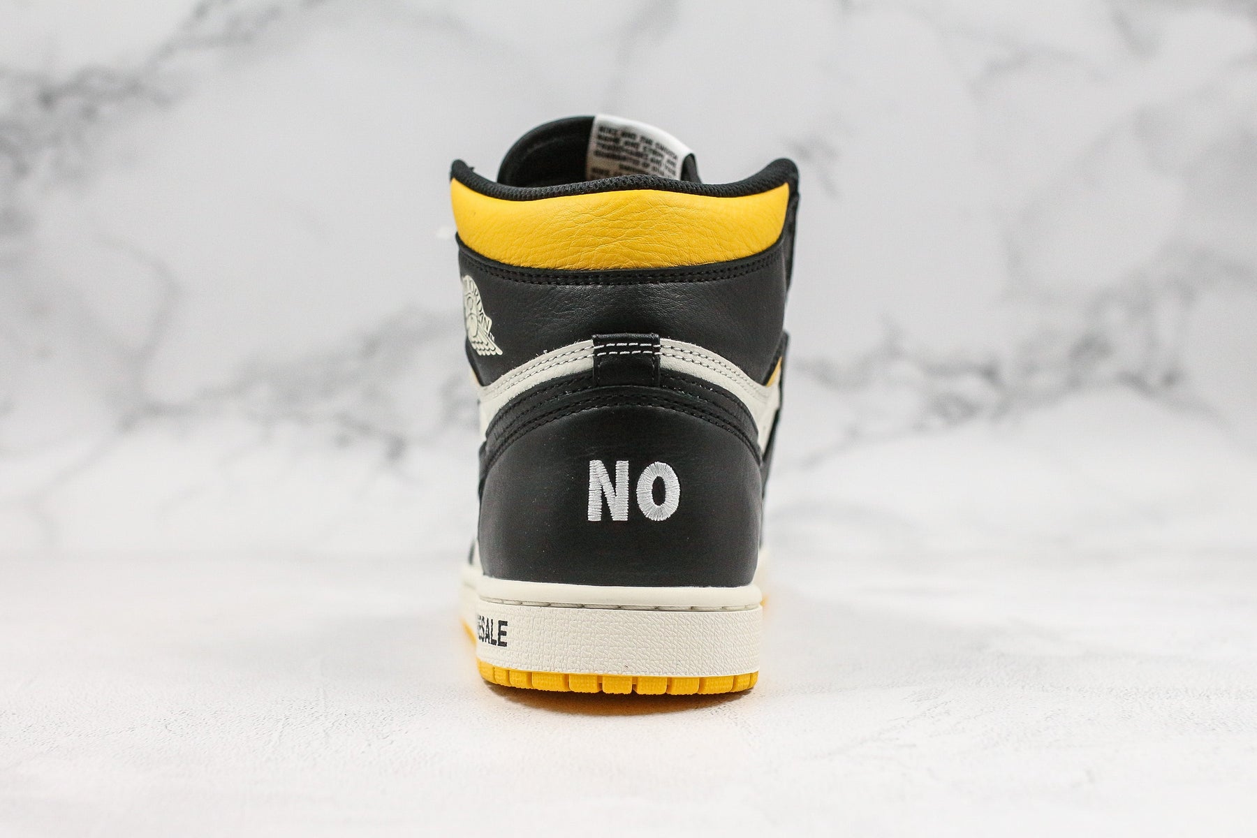 Jordan 1 Retro High "Not for Resale" Varsity Maize Luxe Premium Brazil