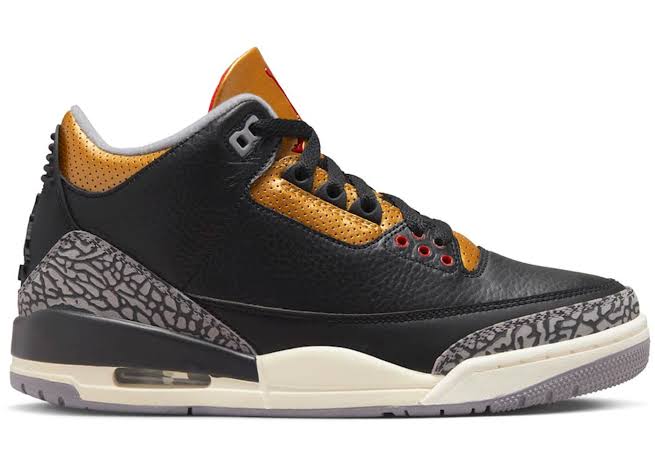 Jordan 3 Retro Cement Gold - Luxe Premium Brazil