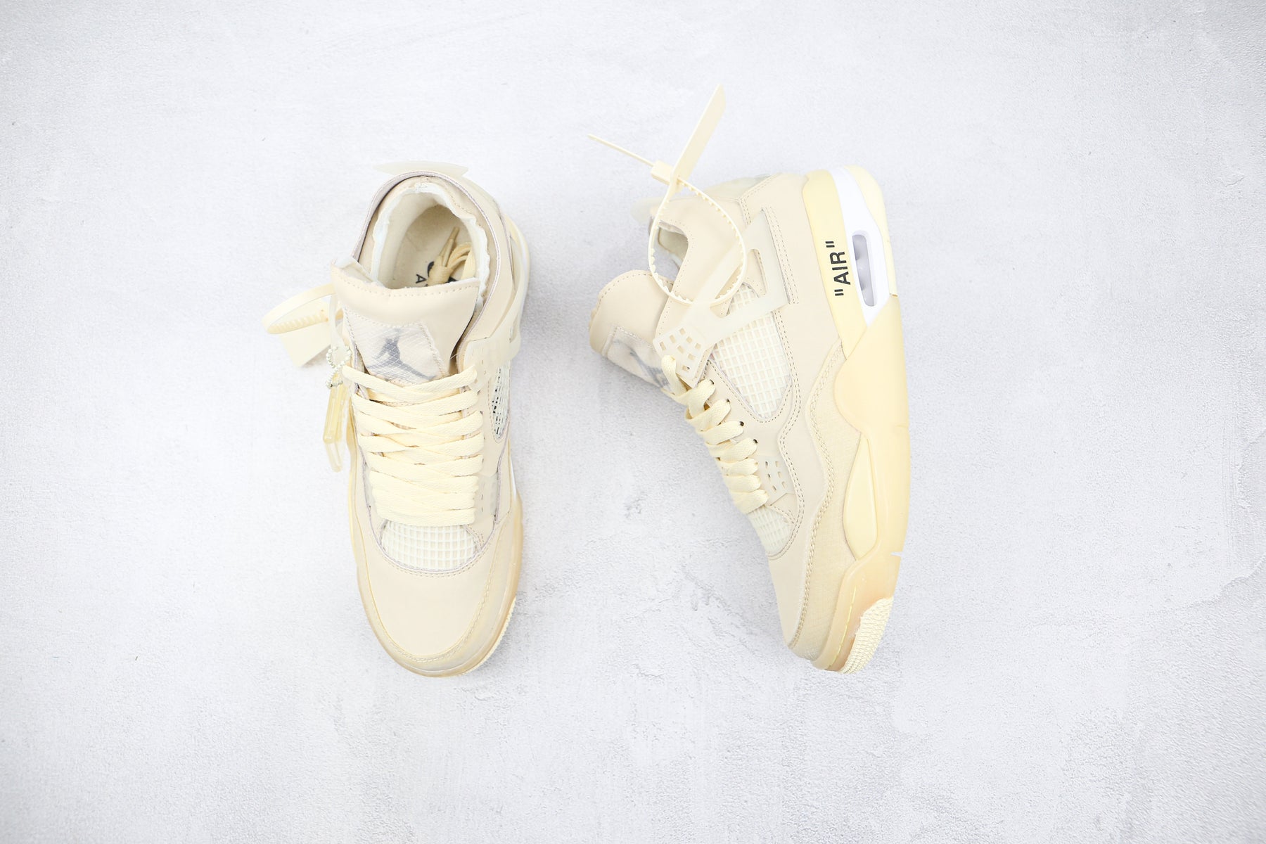 Jordan 4 Retro Off-White Sail - Luxe Premium Brazil
