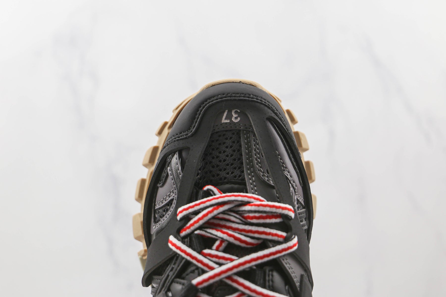 Balenciaga Track Black Grey Red - Luxe Premium Brazil