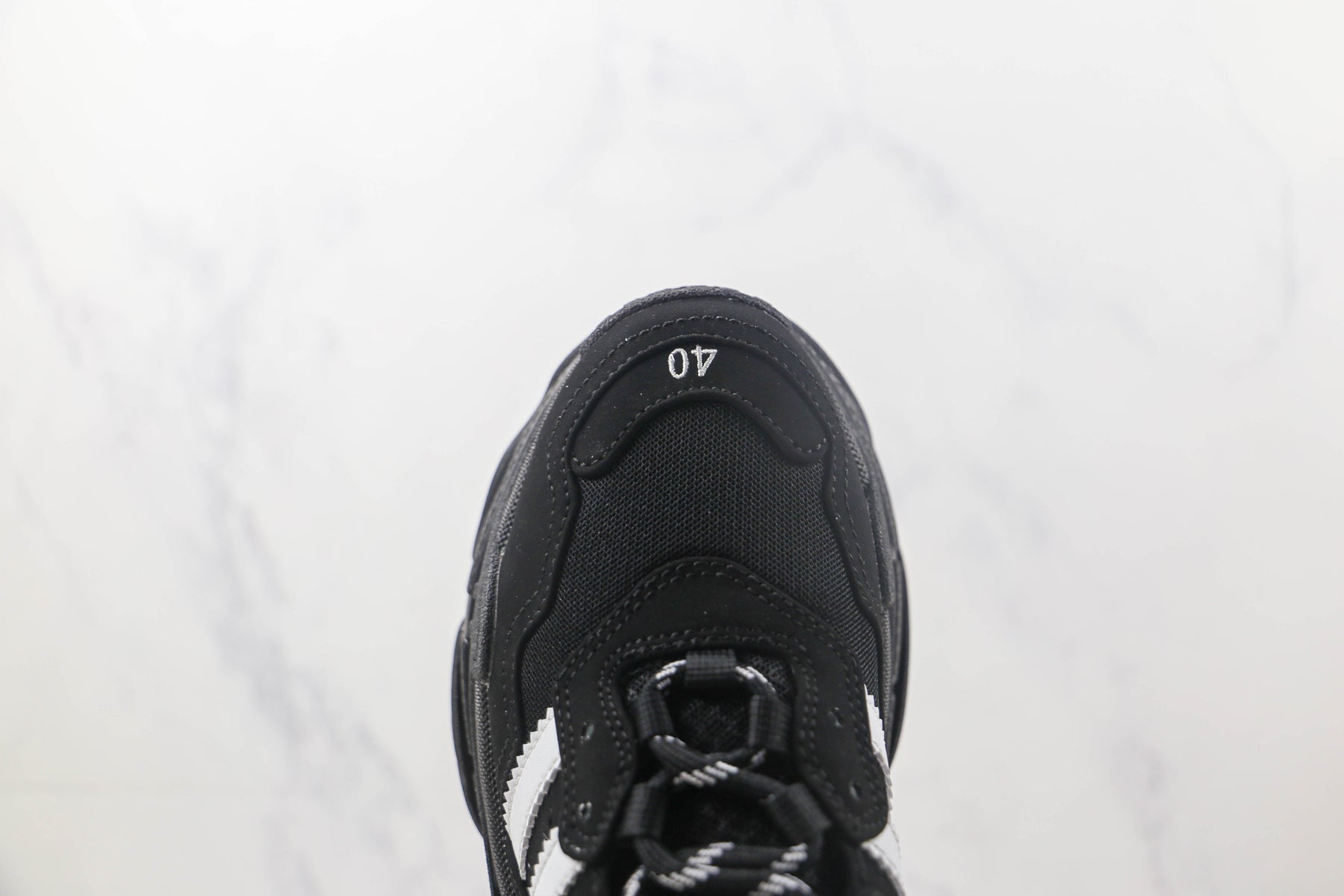 Balenciaga X Adidas Black White - Luxe Premium Brazil