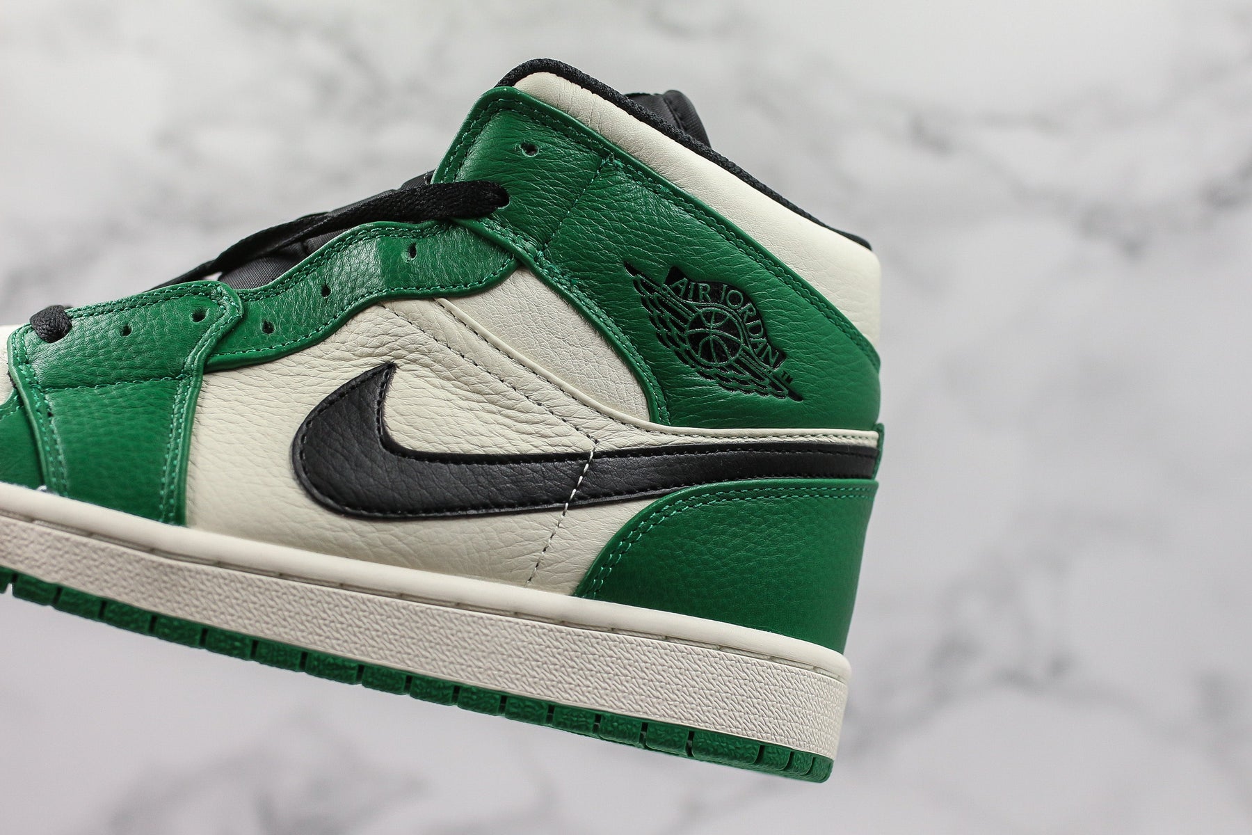 Jordan 1 Mid Pine Green Luxe Premium Brazil