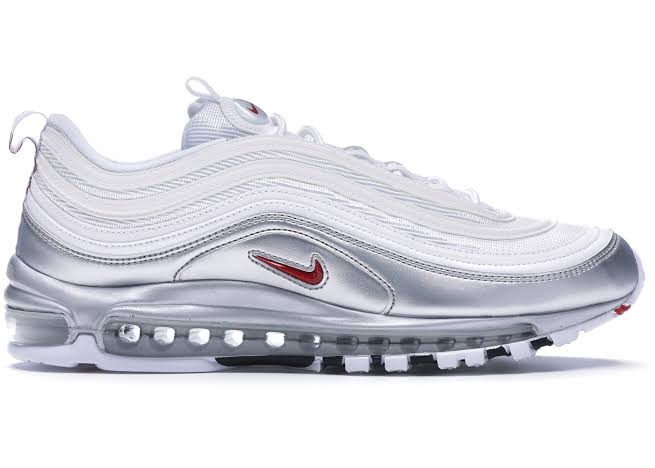 Nike Air Max 97 White Silver My Store