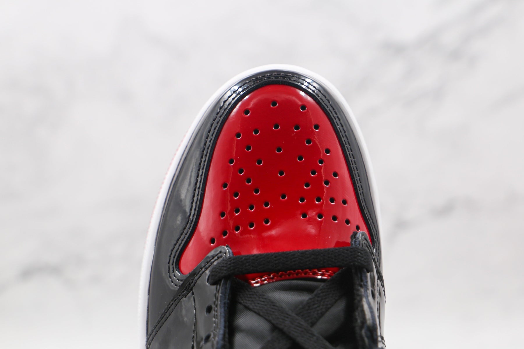 Jordan 1 Retro High OG Bred Patent Luxe Premium Brazil
