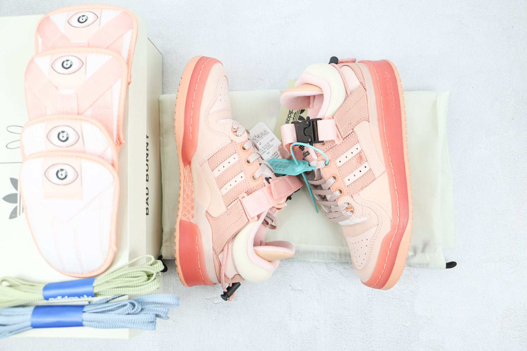 Adidas Bad Bunny Pink Easter Egg - Luxe Premium Brazil