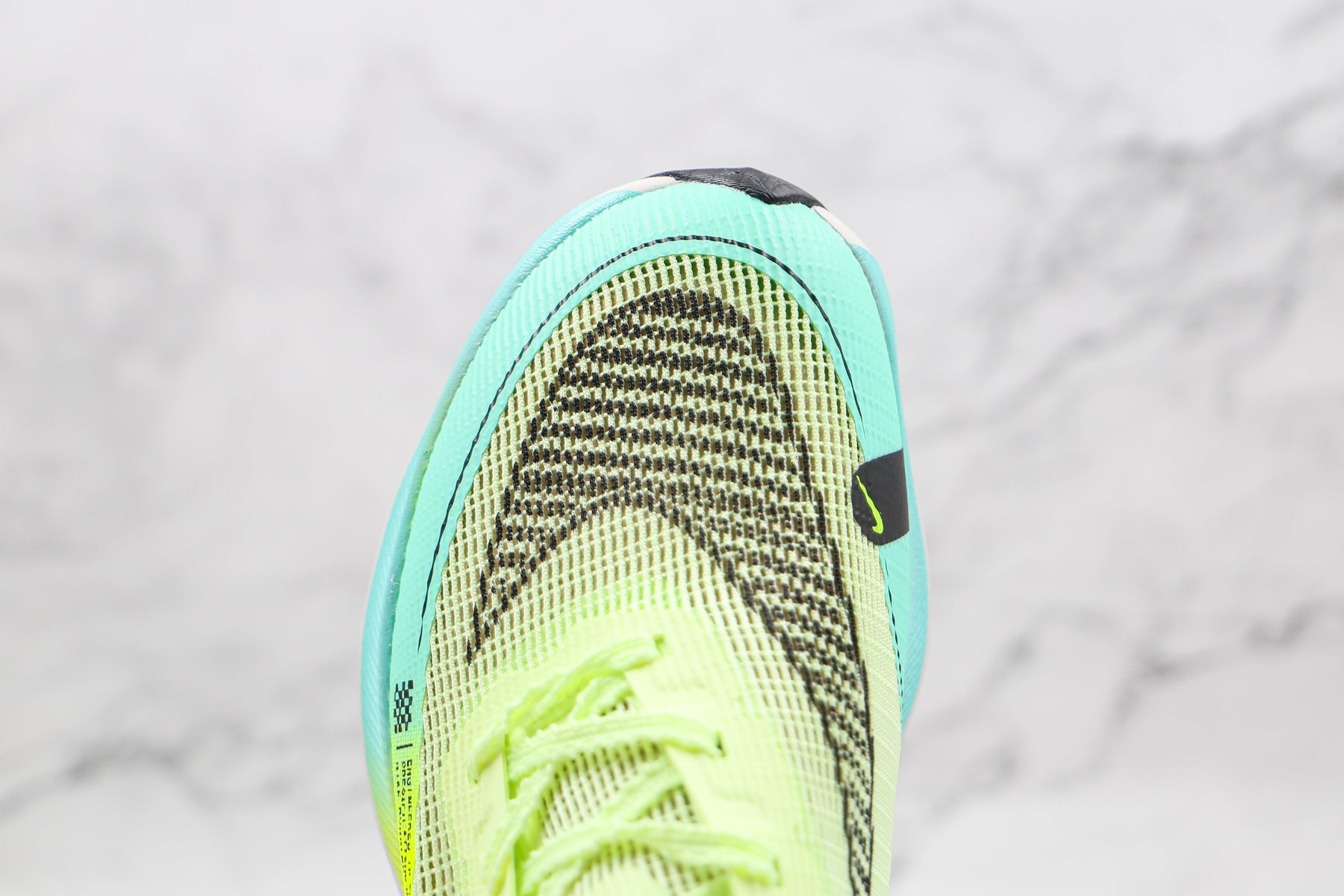 Nike ZoomX Vaporfly Next% 2 Barely Volt Turquoise Luxe Premium Brazil