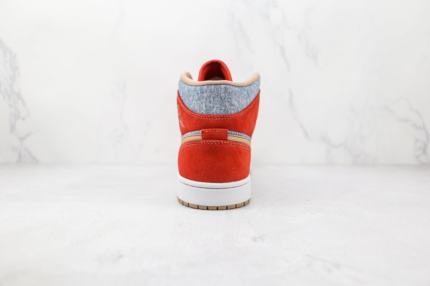 Jordan 1 Mid Denim Red - Luxe Premium Brazil