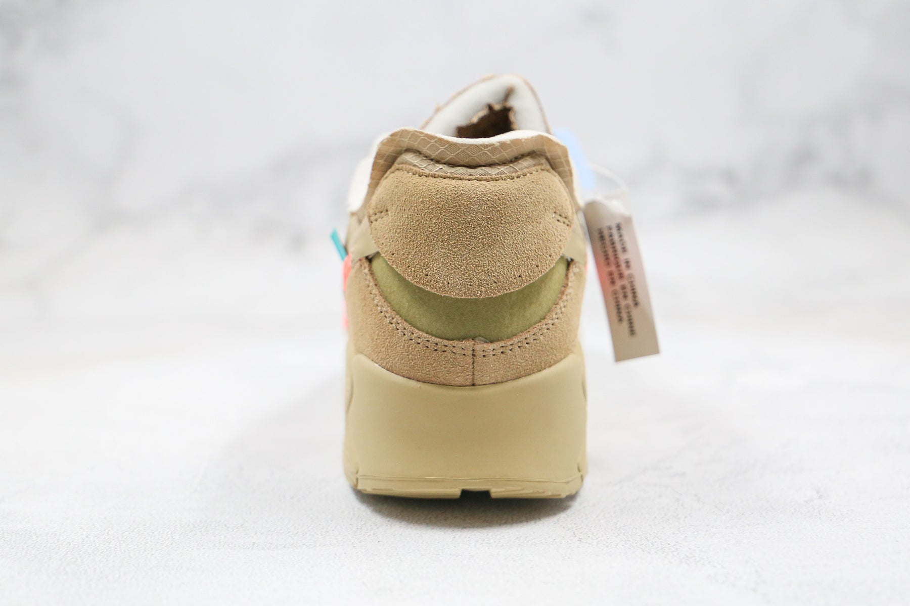 Nike Air Max 90 Off White Desert Oreo Luxe Premium Brazil