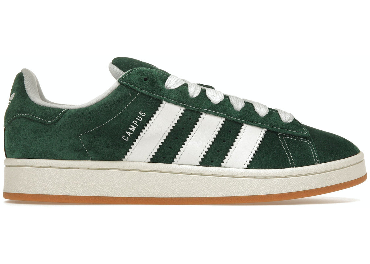 Adidas Campus 00s Dark Green Cloud White - Luxe Premium Brazil