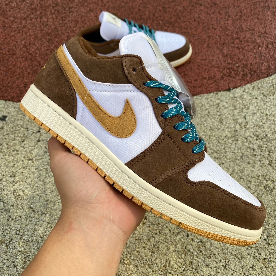 Jordan 1 Low SE Cacao Wow Luxe Premium Brazil