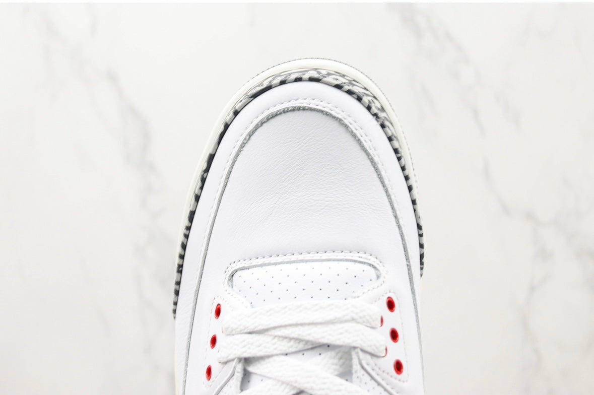 Jordan 3 Retro White Cement Reimagined - Luxe Premium Brazil
