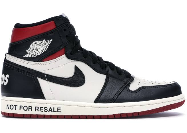 Jordan 1 Retro High "Not for Resale" Varsity Red Luxe Premium Brazil