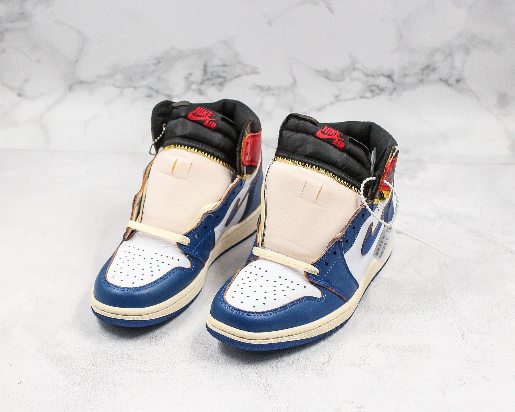 Jordan 1 Retro High Union Los Angeles Blue Toe Luxe Premium Brazil
