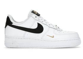 Nike Air Force 1 Essential White Black Gold My Store