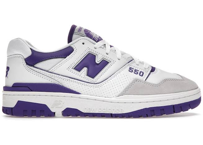 New Balance 550 Purple White - Luxe Premium Brazil