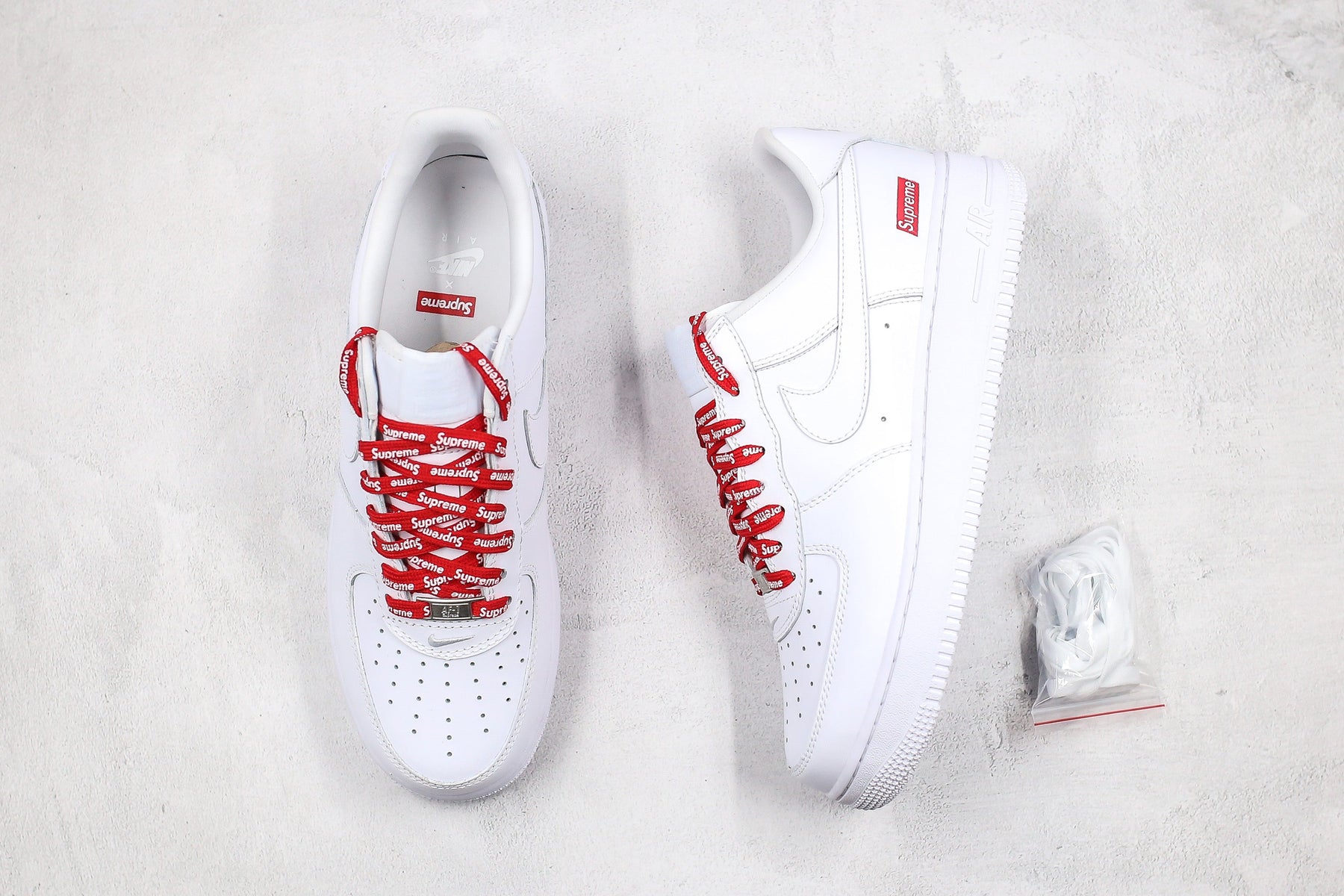 Nike Air Force 1 Low Supreme White My Store