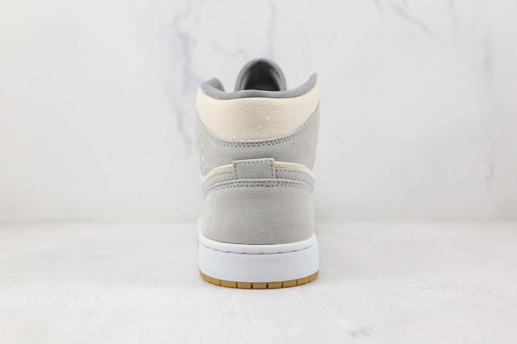 Jordan 1 Mid SE Coconut Milk Particle Grey - Luxe Premium Brazil