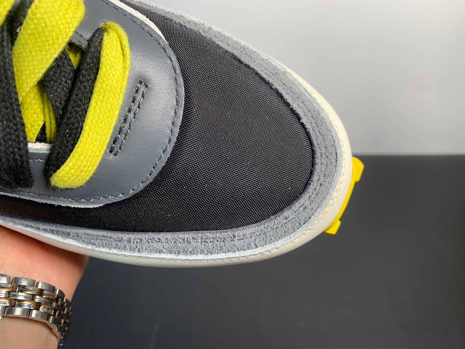 Nike LD Waffle sacai Undercover Black Bright Citron Luxe Premium Brazil