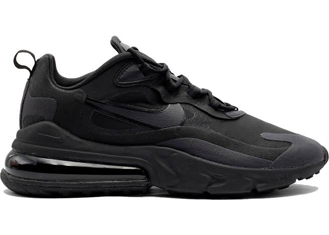 Nike Air Max 270 React Triple Black My Store