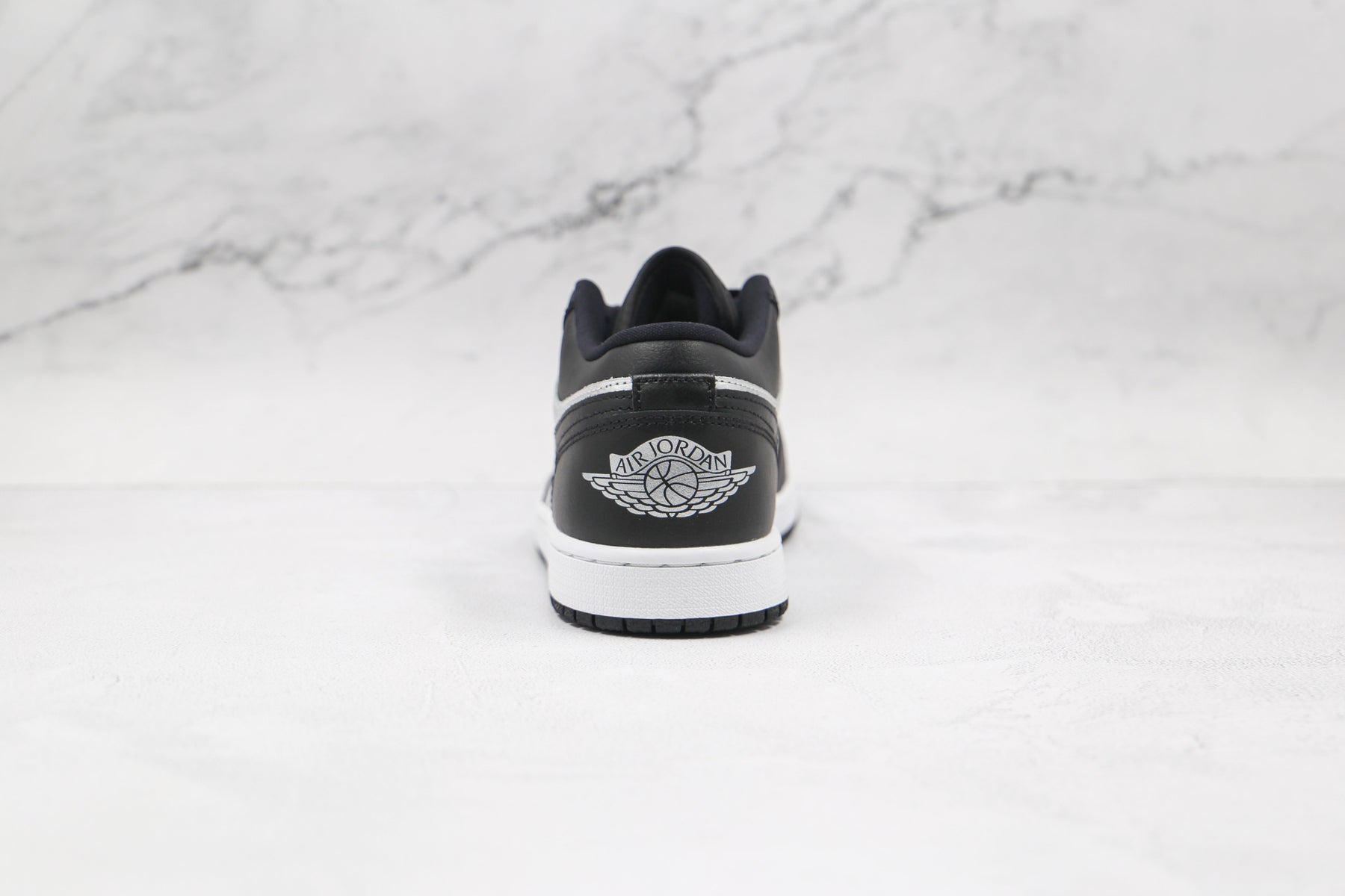 Jordan 1 Low Black Metallic Silver Luxe Premium Brazil