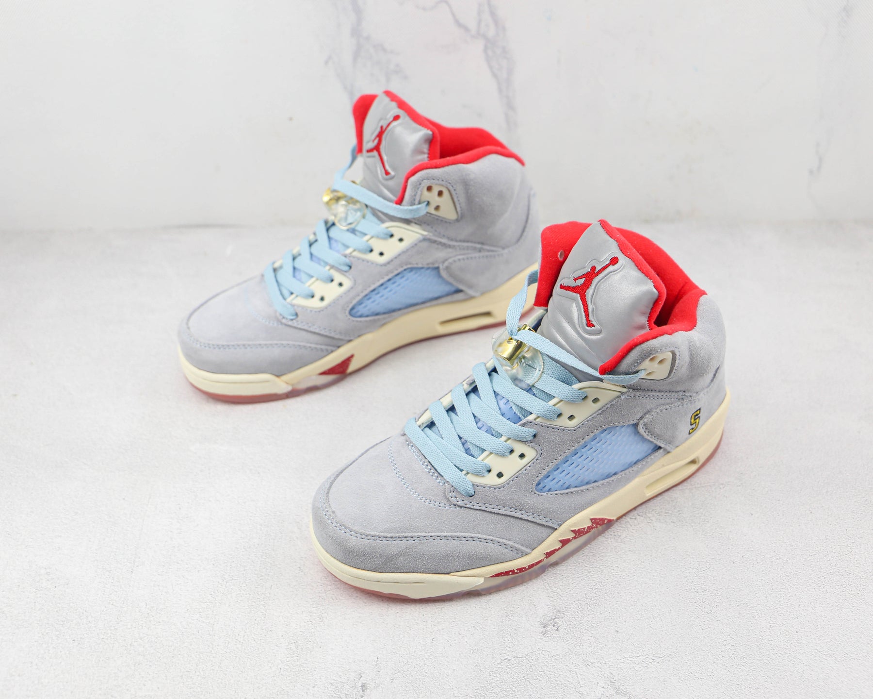 Jordan 5 Retro Trophy Room Ice Blue - Luxe Premium Brazil