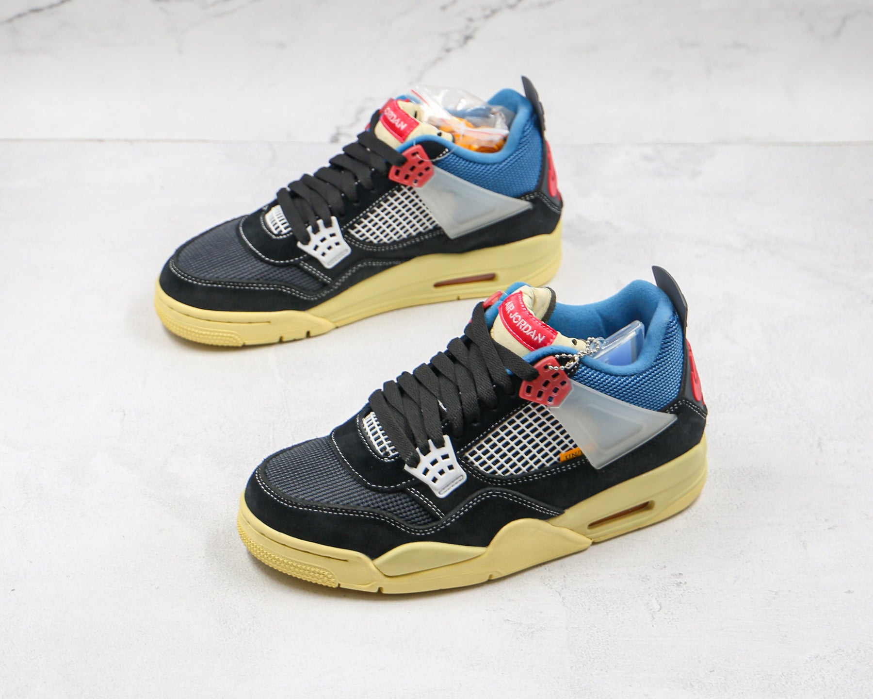 Jordan 4 Retro Union Off Noir - Luxe Premium Brazil