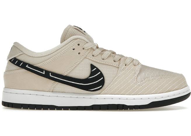 Nike SB Dunk Low Albino & Preto 'Jiu-Jitsu' My Store