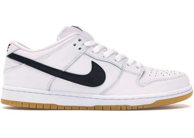 Nike SB Dunk Low Orange White Label Black My Store